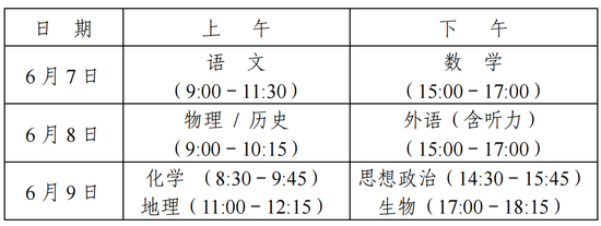 2021年湖南高考考试安排与录取工作实施方案公布了 2021年湖南高考考试安排与录取工作实施方案公布了
