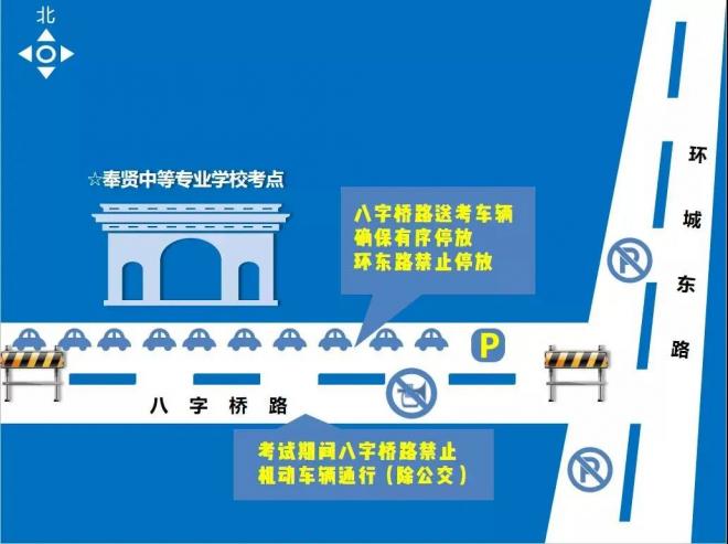 2021年上海高考考点安排及交通管制路段详情 2021年上海高考考点安排及交通管制路段详情