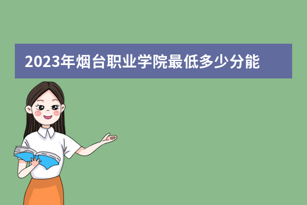 2023年烟台职业学院最低多少分能录取（本省历年分数线）